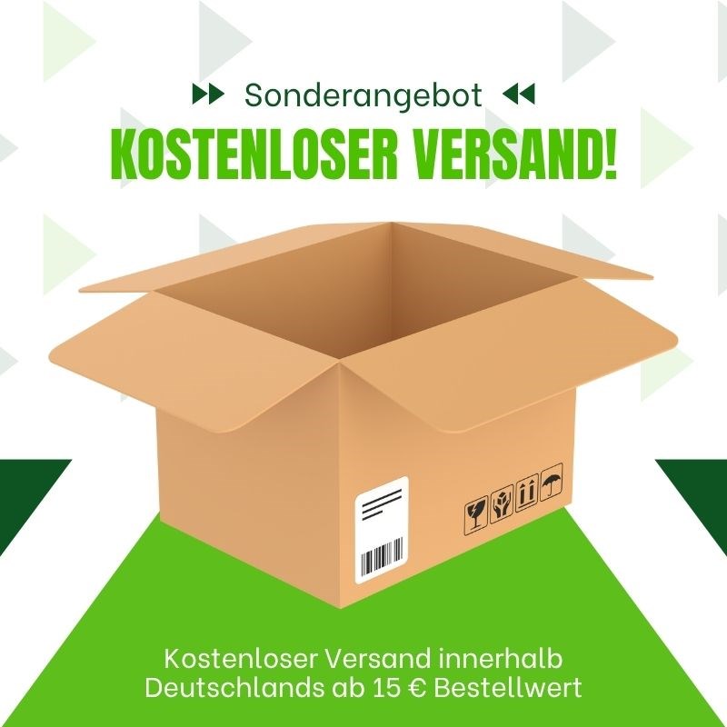 MySeeds Promotions Kostenloser Versand innerhalb Deutschlands ab 15 € Bestellwert