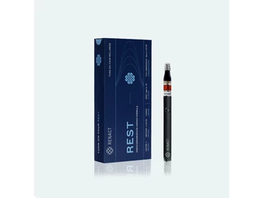 CBD-Shop: REST ist eine tief entspannende Formel, die mentale Entspannung, Stressbewältigung, Angstabbau, körperliche Entspannung und Schlaf fördert. Unsere Dampfformel ist nicht für Freizeitzwecke gedacht, um den ganzen Tag über ständig zu dampfen. Sie unterstützt Sie diskret. Sie können je nach Bedarf einfach 3-4 Mal täglich 2-3 Züge inhalieren.
 - Renact CBD