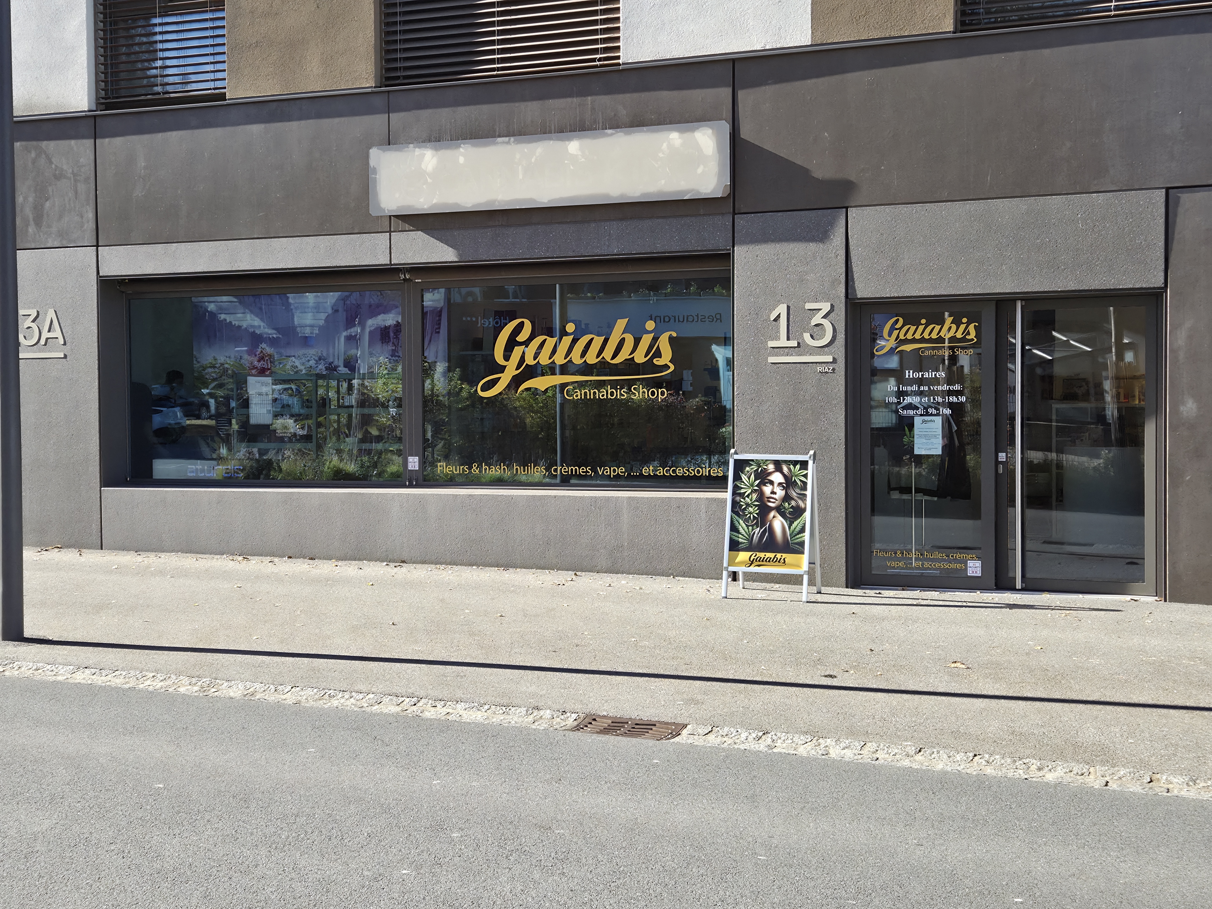 Hemp shops - Switzerland - Boutique Gaiabis à Bulle, en 2025 - Gaiabis