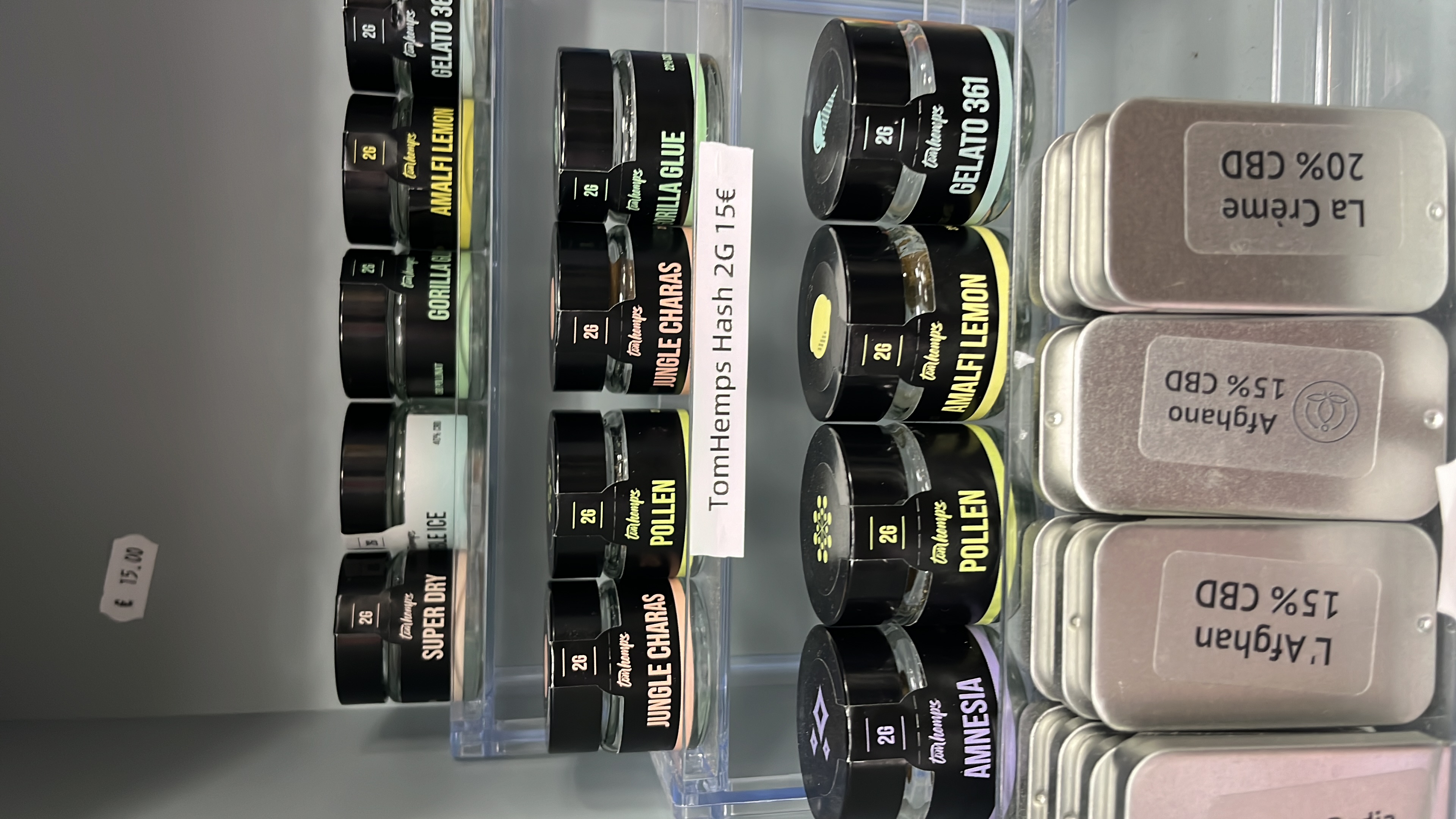 CBD-Shop: CBD Hash 2G für 15€  - CBD Kiosk Hamburg 