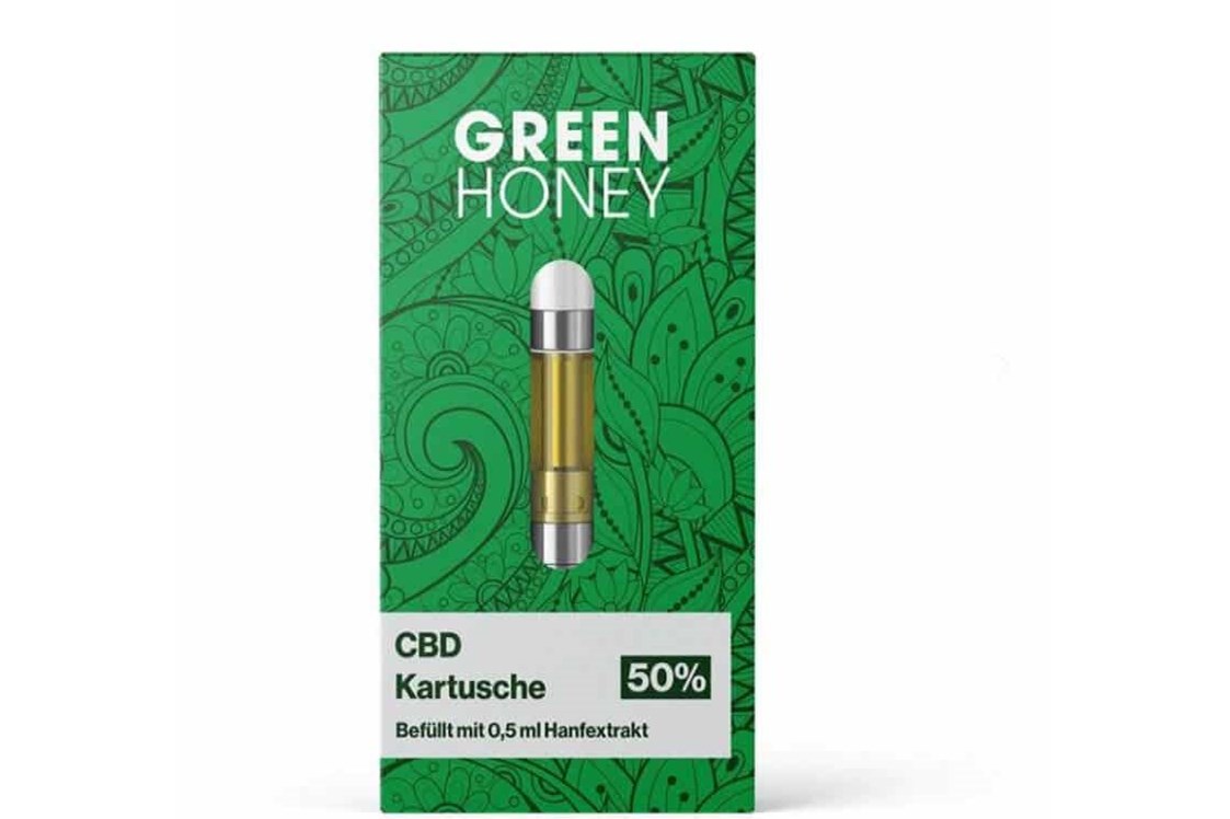CBD-Shop: GreenHoney Nachfüll Kartusche 1er Set 50% CBD - Wundermittel.Store - CBD Shop Fachhändler - Hamburg