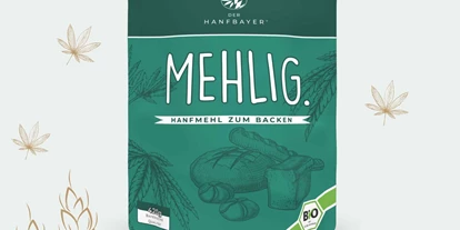 Hennep winkels - Bio Hanfmehl 420g - Der Hanfbayer GmbH - Mehlig Bio Hanfmehl