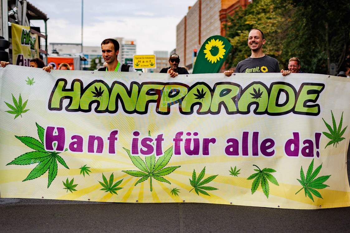 Cannabis-Messe: Foto der Hanfparade 2022 - Hanfparade 2023