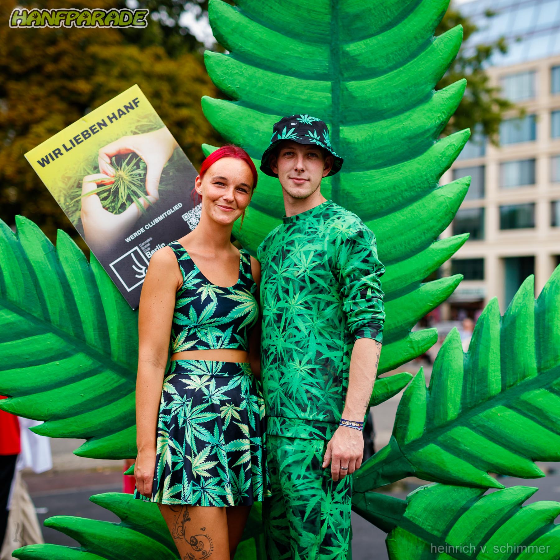 Hanfmesse: Foto der Hanfparade 2022 - Hanfparade 2023