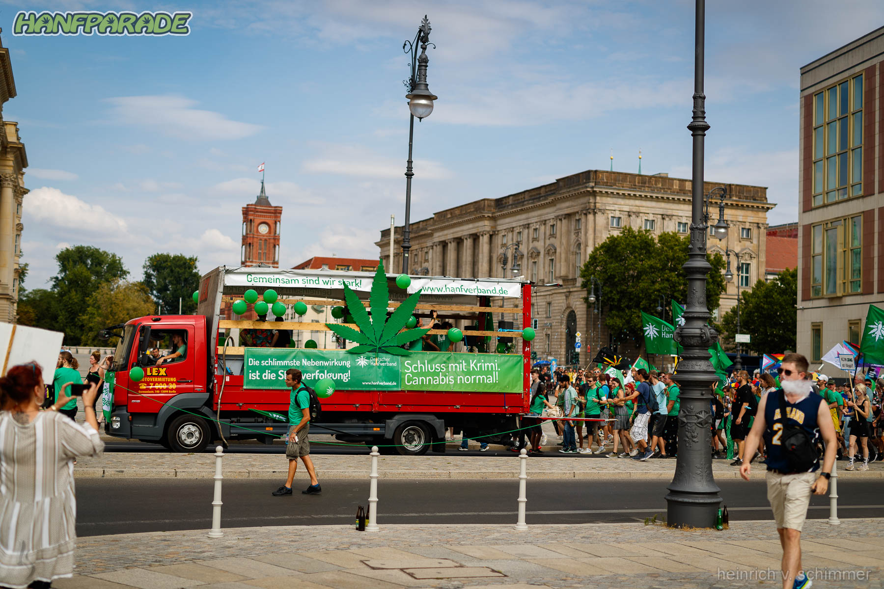 Hanfmesse: Foto der Hanfparade 2022 - Hanfparade 2023