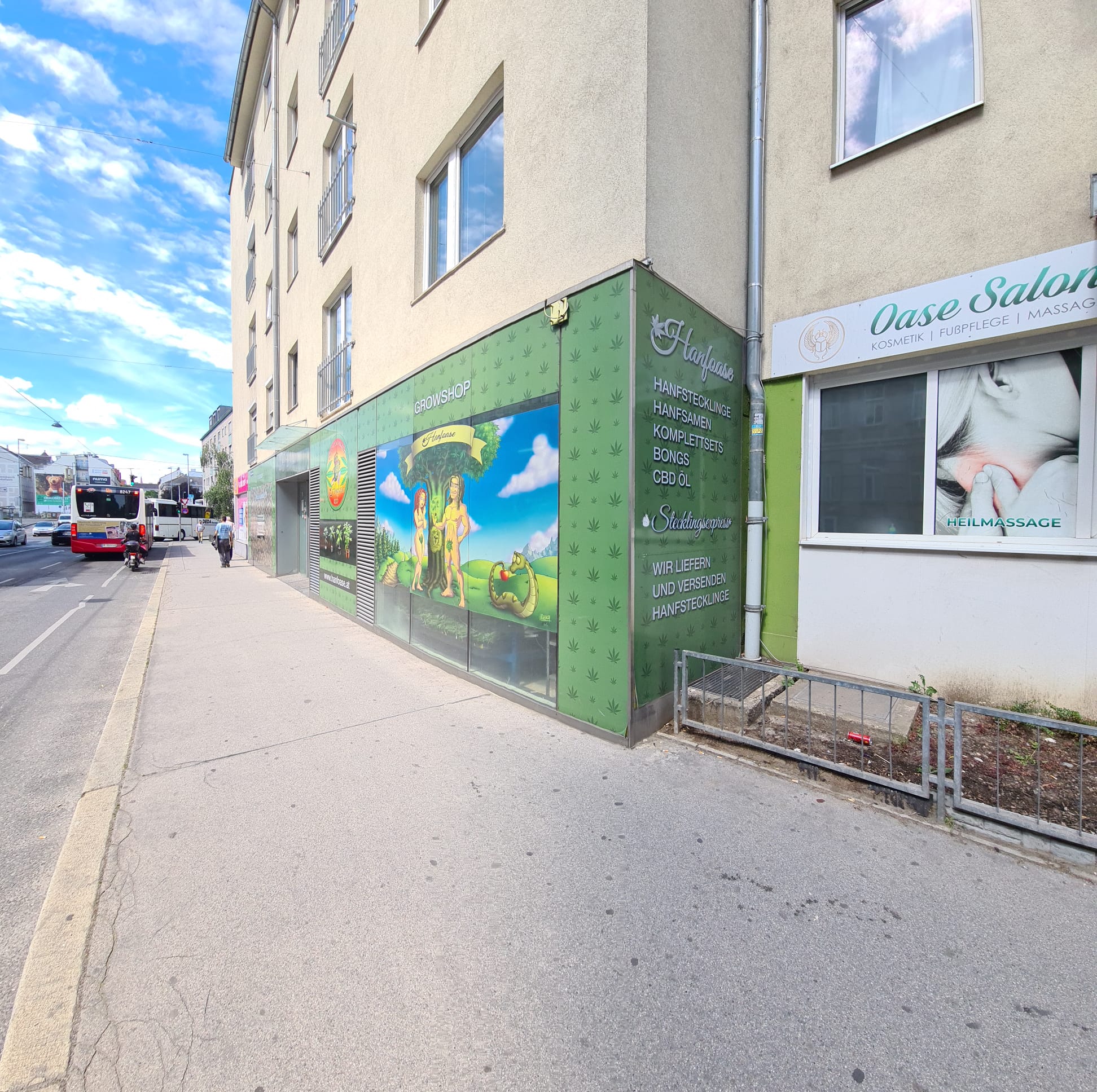 CBD-Shop: Shop Längenfeldgasse - Hanfoase & Stecklingsexpress