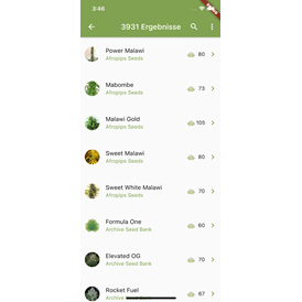 CBD-Shop: Strainspotter - die perfekte APP für iOS und Android - Suchfunktion für Cannabissamen - Cannapot Hanfsamen - Online Cannabis Samen Fachhandel
