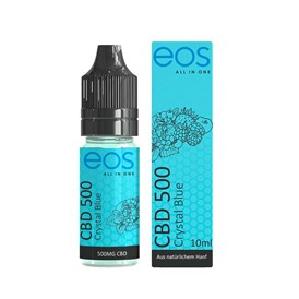 CBD-Shop: eos Crystal Blue CBD Liquid 500 mg - Hemphaven.eu