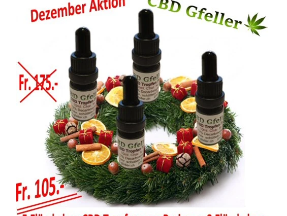CBD-Shop: Dezember Aktion - CBD Gfeller
