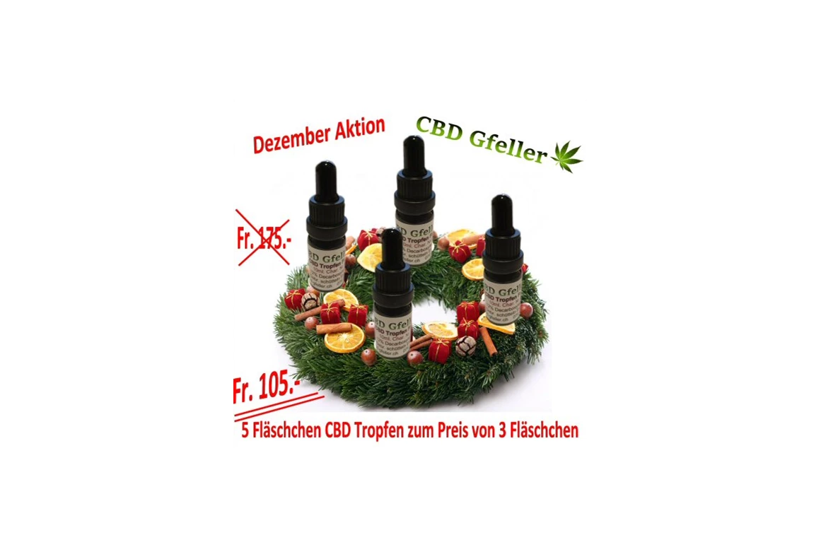 CBD-Shop: Dezember Aktion - CBD Gfeller